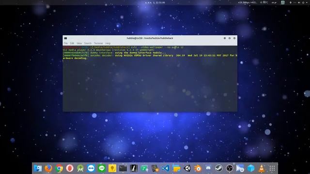 [ubuntu] live wallpaper with VLC смотреть онлайн