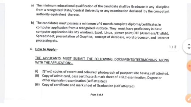 DC Darrang Recruitment 2021//Junior Assistants Vacancy male female 18 to 40 смотреть онлайн