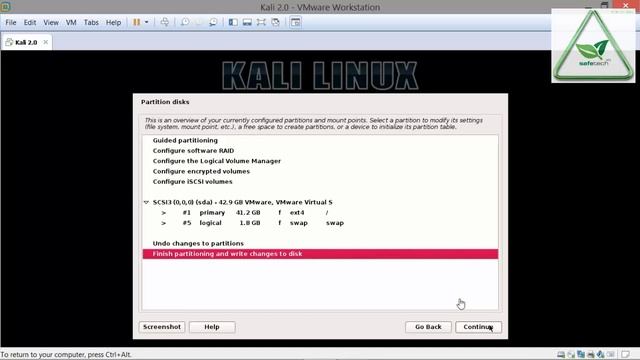 Kali Linux 2.0 tutorials(part 1) install Kali 2.0 on Vmware смотреть онлайн