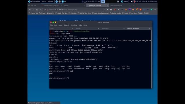 Opacity TryHackMe WriteUp | rradhasan смотреть онлайн