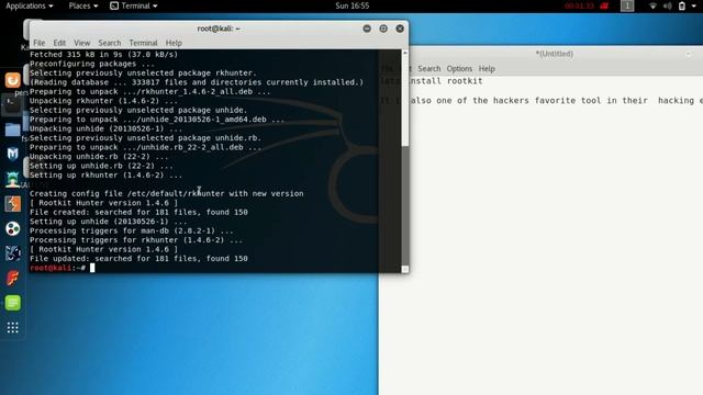 How to Install Rootkit Hunter on kali linux? | Rootkit Hunter in kali linux new update. смотреть онлайн