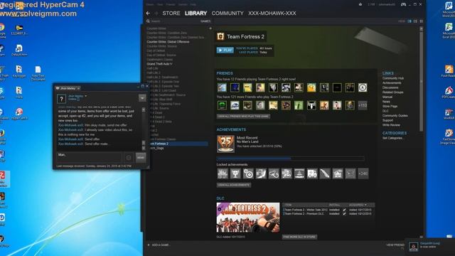 Tf2 How to get Golden Frying Pan for free. Jhon Marley, giving items. смотреть онлайн