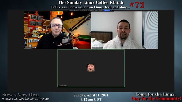 The Sunday Linux Coffee Klatch - Linux, Tech and More - 4/11/2021 смотреть онлайн