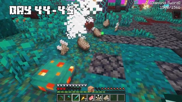 I Survived 100 DAYS as a PIGLIN in HARDCORE Minecraft! смотреть онлайн