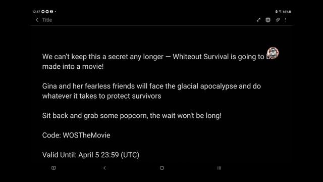 Whiteout Survival Easter News смотреть онлайн