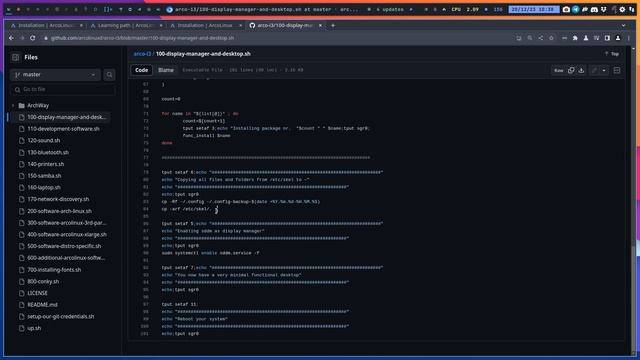 ArcoLinux : 3729 Use ArcoLinuxD for a bare minimal installation - Bspwm - use scripts смотреть онлайн