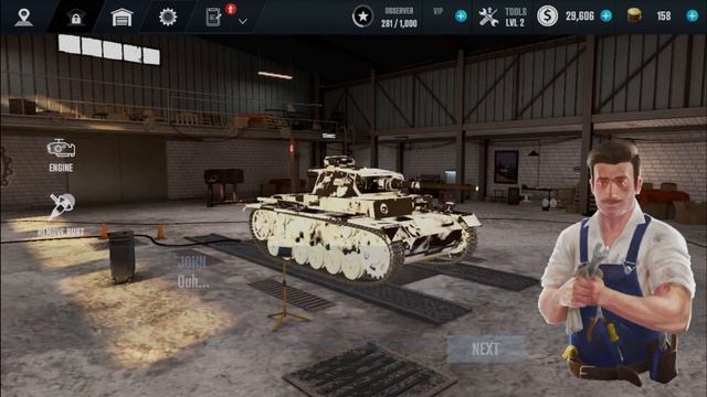 Tank Mechanic Simulator - Gameplay IOS | Official New смотреть онлайн