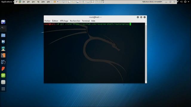 Installer ROUTERSPLOIT V2.1.0 Kali-Linux-2016.1-vm-amd64 смотреть онлайн