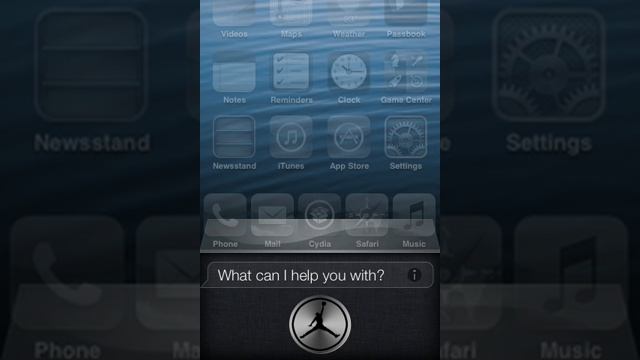 JB Siri working on iPhone 3GS iOS 6.0.1 смотреть онлайн