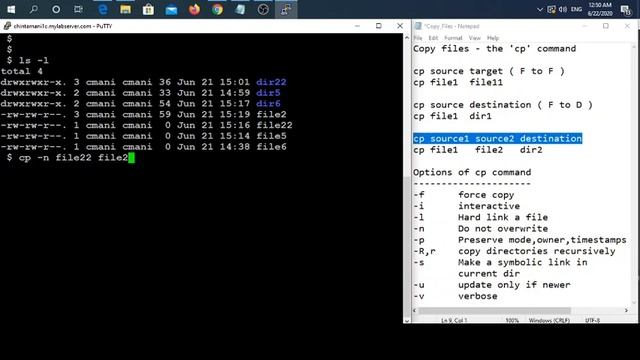 How to Copy, Move and Rename Files in UNIX or Linux ? Part 1 of 3. смотреть онлайн