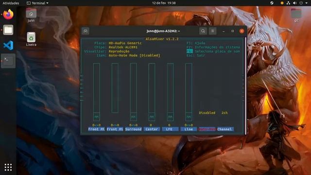 como "ativar" o SOM do LINUX смотреть онлайн