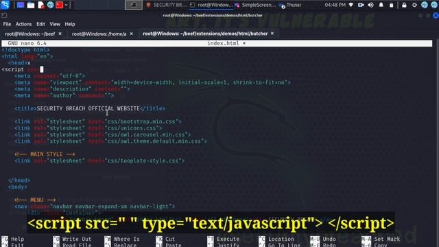 BeEF (Browser Exploitation Framework) Full Course in Hindi | Take control over browsers easily смотреть онлайн