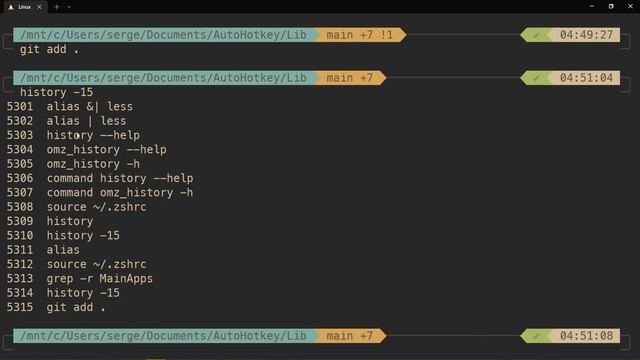 Fish abbreviations in zsh — Linux смотреть онлайн