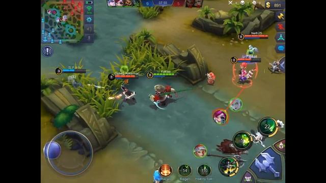 Mobile Legends - Akai(6-1-10-MVP)- iOS Mobile MOBA Game смотреть онлайн