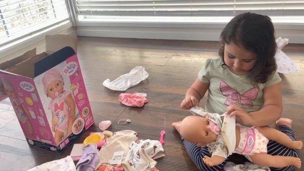 Lavina & Baby Born Magic Girl