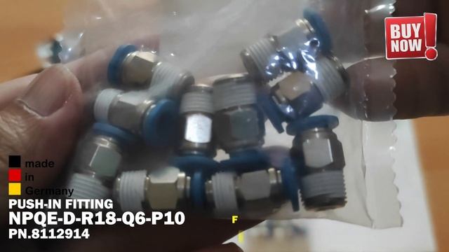 FESTO PUSH-IN FITTING NPQE-D-R18-Q6-P10 PN.8112914 смотреть онлайн