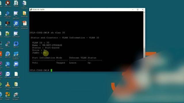 How to Enable Jumbo Frames HP Switch 2500 series-CLI смотреть онлайн