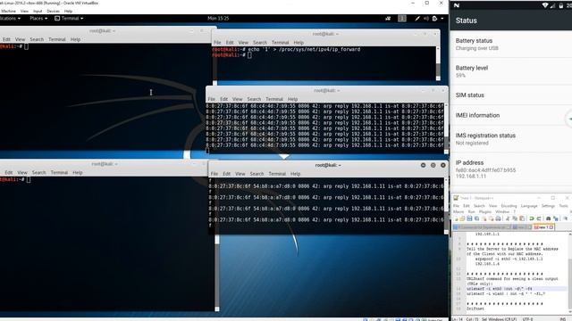 Man in the Middle Attack (and Eavesdropping) смотреть онлайн