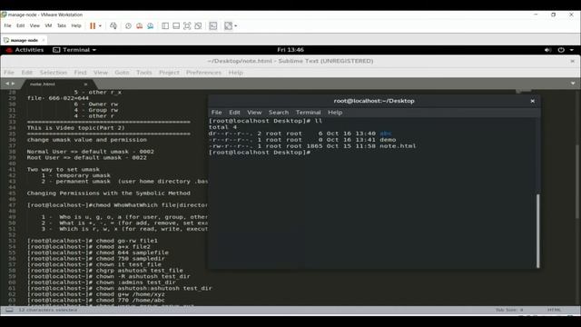 About File Permissions in Linux || RHEL8 || Part2 смотреть онлайн