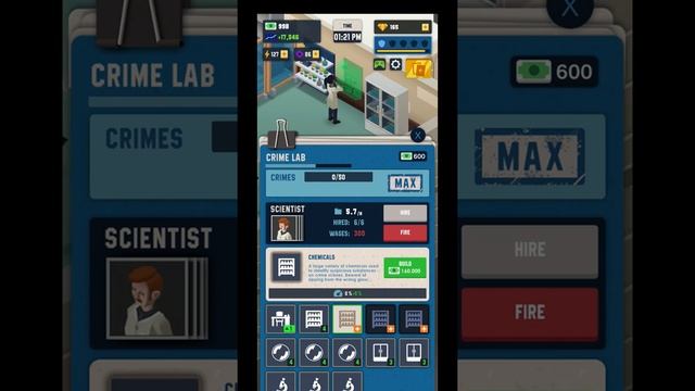 Idle Police Tycoon Gameplay - 100 Billion$ - Full Upgraded Police Station (LA RUIDOSA) смотреть онлайн