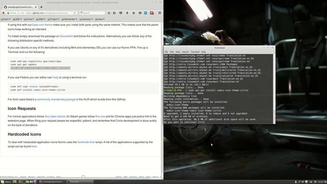 how to install numix circle theme in linux mint 17.3 rosa смотреть онлайн