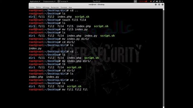 نسخ و نقل ملفات في نضام linux смотреть онлайн