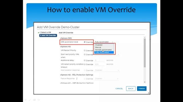 VMware vSphere DRS VM Override Session 30 смотреть онлайн