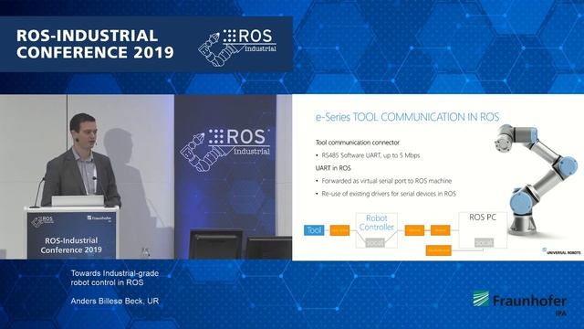04 - Towards Industrial grade robot control in ROS, Anders Billeso Beck, Universal Robots смотреть онлайн