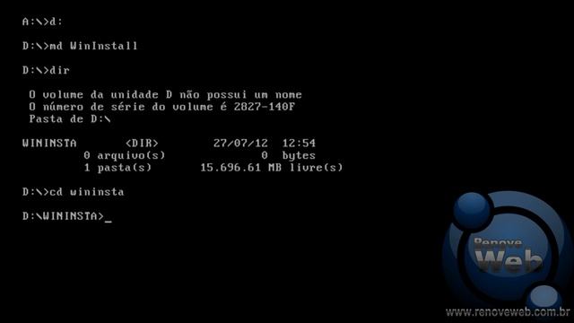 Aula 05 - Comandos de DOS смотреть онлайн