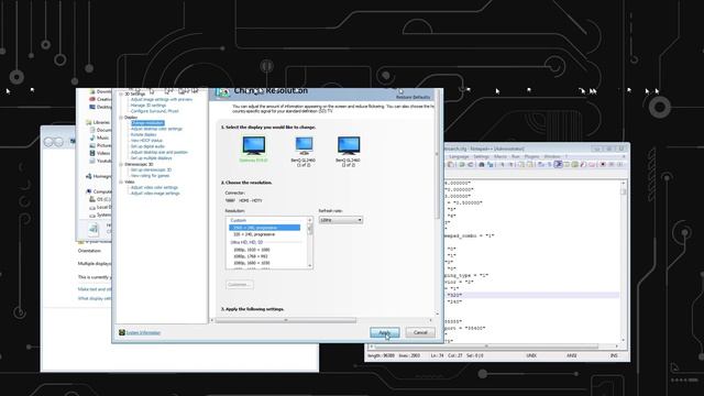Retroarch How to use CRT Switchres on a PC Monitor смотреть онлайн