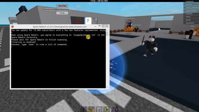 ROBLOX HACK | SPARE REBORN/EXPLOIT смотреть онлайн