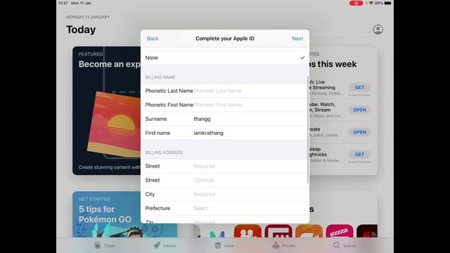 วิธีสมัครไอดีโซนญี่ปุ่นแบบง่ายๆ (IOS) смотреть онлайн