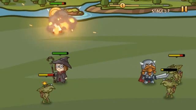 Pocket Heroes Gameplay Walkthrough - Stage 1-7 for Android/IOS смотреть онлайн