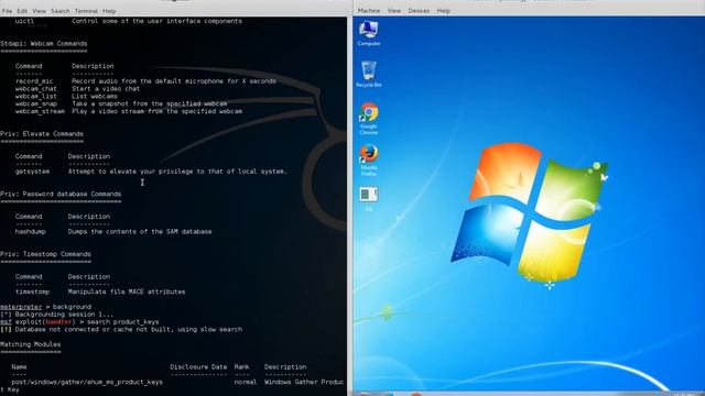 Kali Linux 2 0 PC Hacking Get Product Key Metasploit Part 10 смотреть онлайн