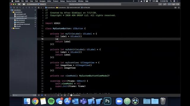 Custom Button in Swift 5 - (Xcode 11) - iOS 2020 смотреть онлайн