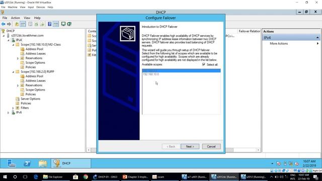 Sever2012-How to Configure DHCP Failover by Lecturer KIM NO @RUPP смотреть онлайн