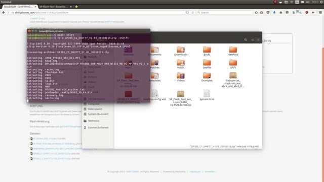 SHIFTPHONES - Flashen unter Linux смотреть онлайн