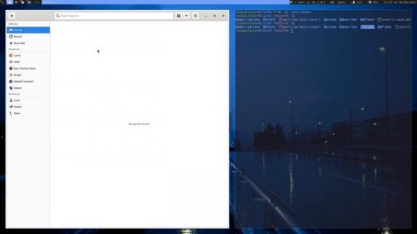 Gaming on Slackware with Conty, the Arch Linux container application