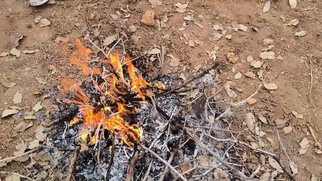 Construction Of A Hut Underground By A Nomadic Woman