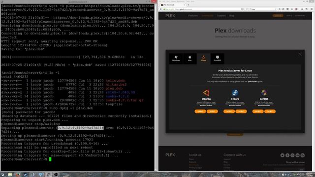 Installing Plex Media Server on Ubuntu Server смотреть онлайн