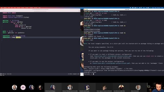 Aula 17 - Entrada e Saída (IO) em Haskell смотреть онлайн