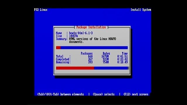 PS2 Linux Kit installation смотреть онлайн