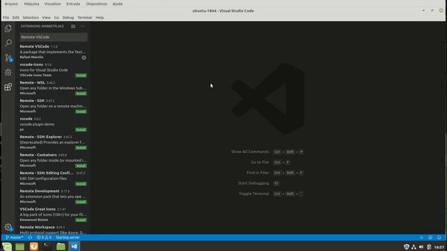 🔴 Remote VSCODE e OpenSSH no Visual Studio Code com Linux Mint 19.2 Tina смотреть онлайн