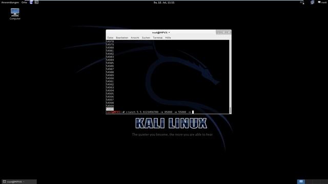 Crunch Tutorial Passwort Listen erstellen Tutorial Re makeDeutschHD+ смотреть онлайн