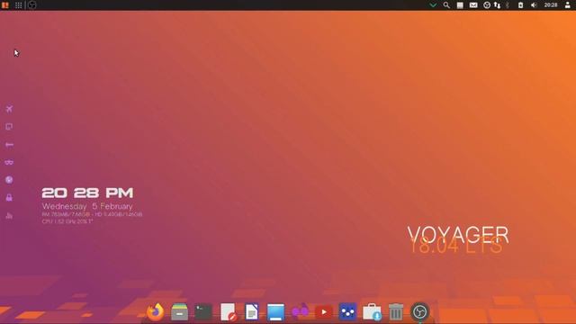 Voyager Linux XFCE Version смотреть онлайн