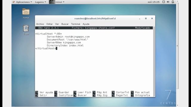 Configuración de servicio HTTP - Centos 7 смотреть онлайн