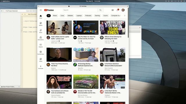 Web App install from Linux Mint on elementary OS opens full screen смотреть онлайн