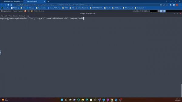 TryHackMe! Linux Strength Training Room for Beginners