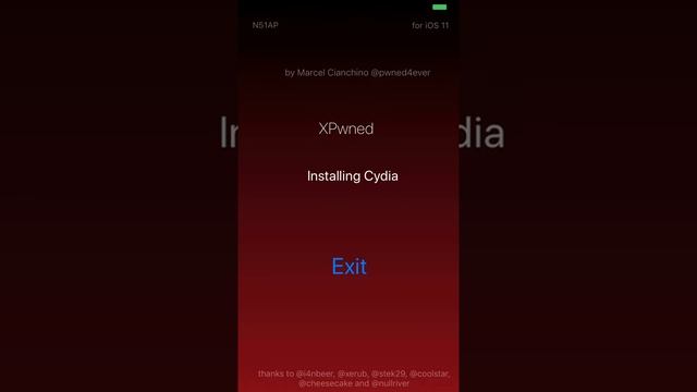 My forked version of @coolstarorg's async wake With Cydia iOS 11.1.2 смотреть онлайн