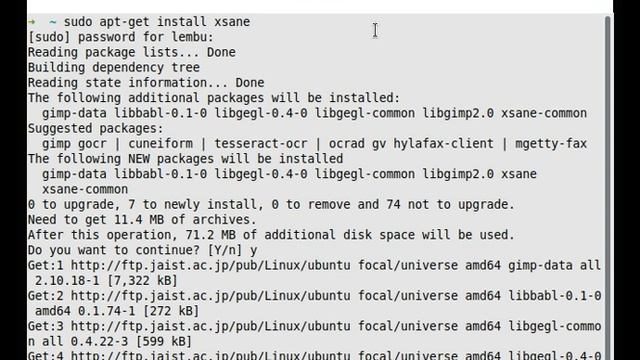 Installing XSANE In Ubuntu 20.04 LTS #Linux_tricks смотреть онлайн